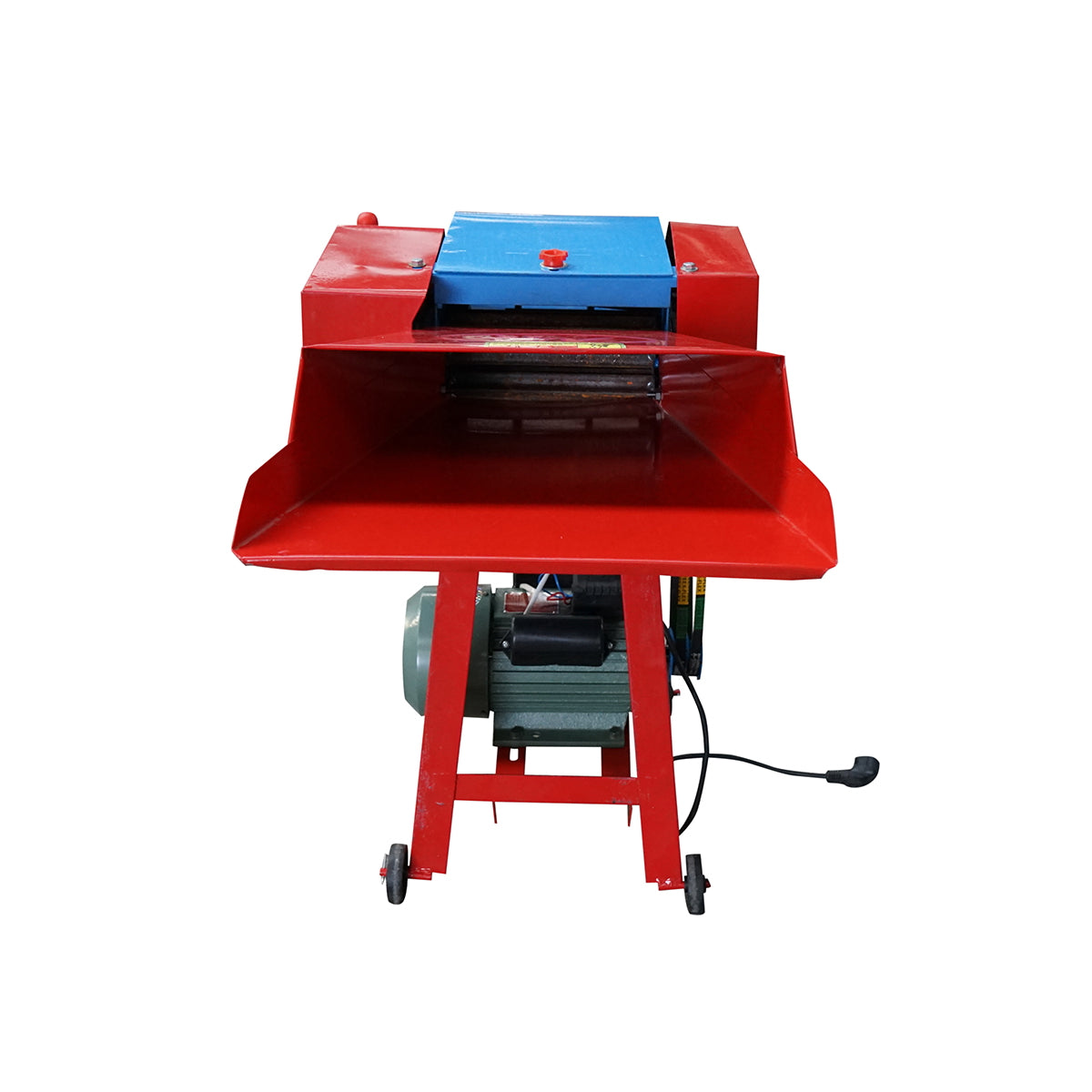 Electric chopper 2.2kW/220V, 3 HP with adjustable speed for alfalfa, corn stalks, wheat, sunflower