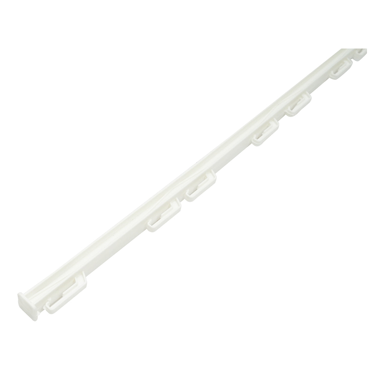 Plastic post 1210mm white for electric fence wire Breckner Germany