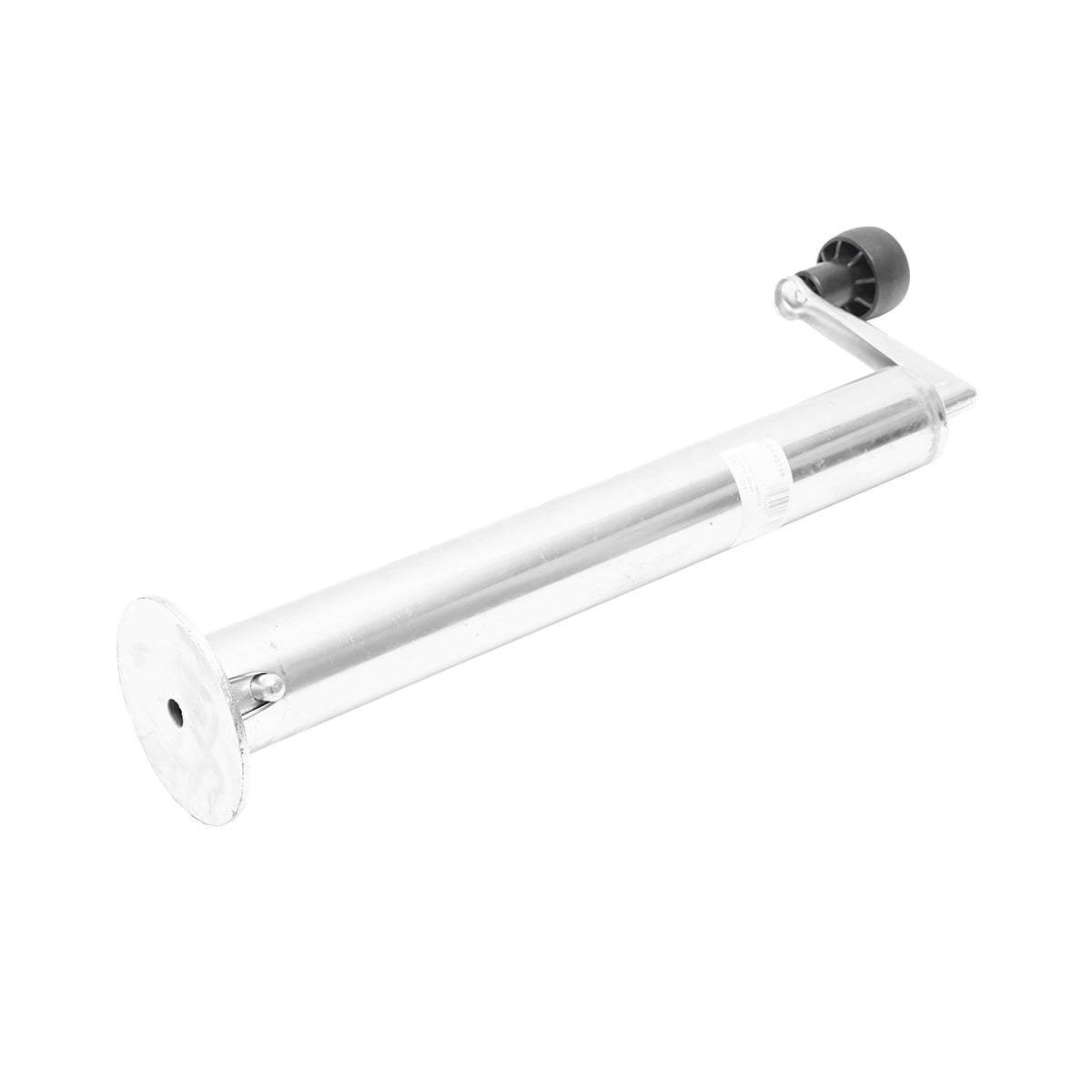 Adjustable support leg for trailer with a diameter of 48mm, minimum height 390mm, maximum 640mm.
