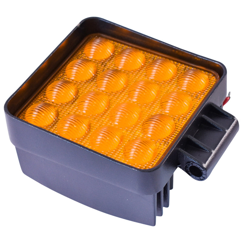Fog lamp with 16 LEDs 10-30V 48W beam angle 60 degrees flood type Breckner Germany