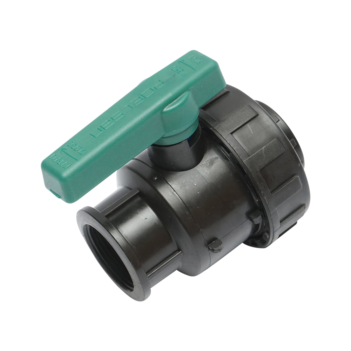 Compression ball valve, internal thread D1/4x11/4, PN10