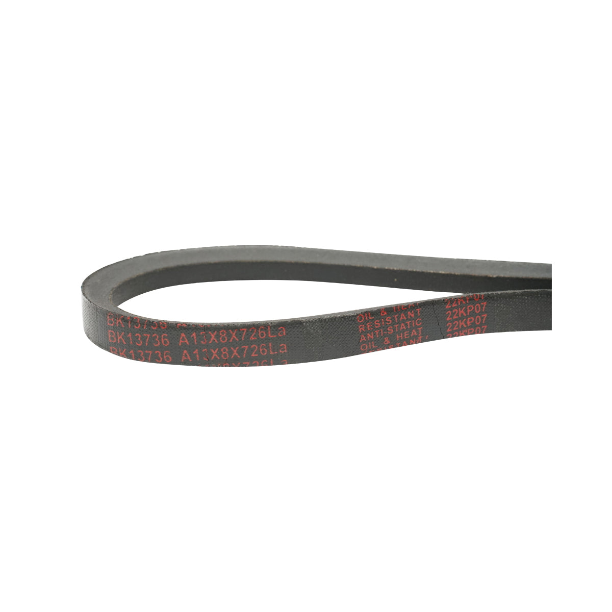 Trapezoidal transmission belt A 13x8x726 LA Breckner Germany
