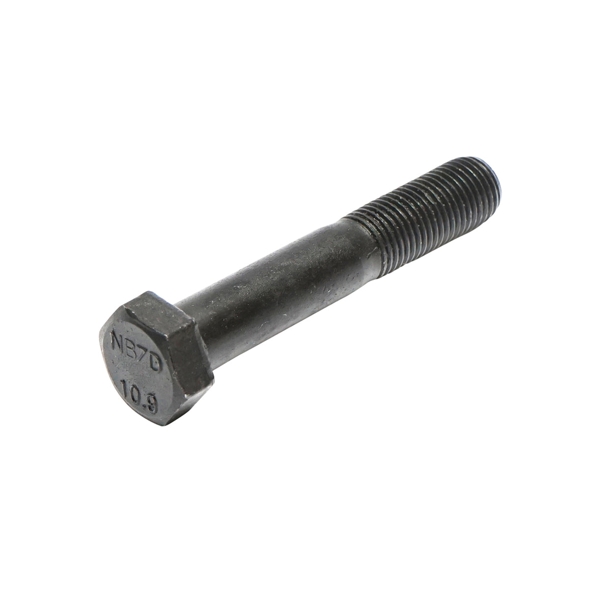 Black screw with hexagonal head DIN 960 M14x1.5x80 G10.9 50 pcs/bag