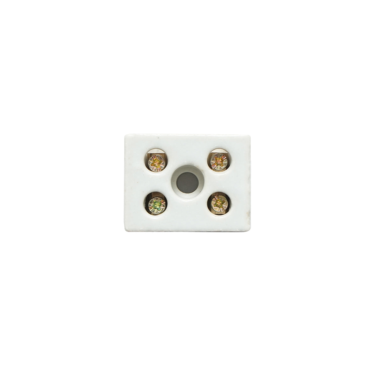 Ceramic connection strip 15A, 2 poles 0.5-6mm Leader