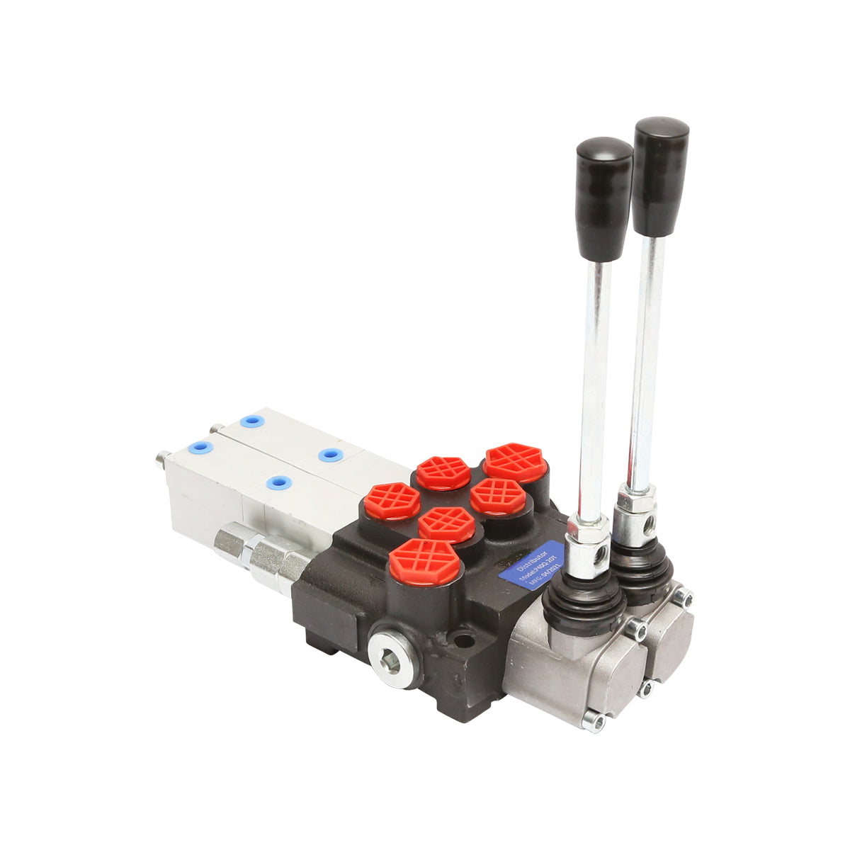 Hydraulic distributor P40 pneumatic with 2 ways Breckner Germany