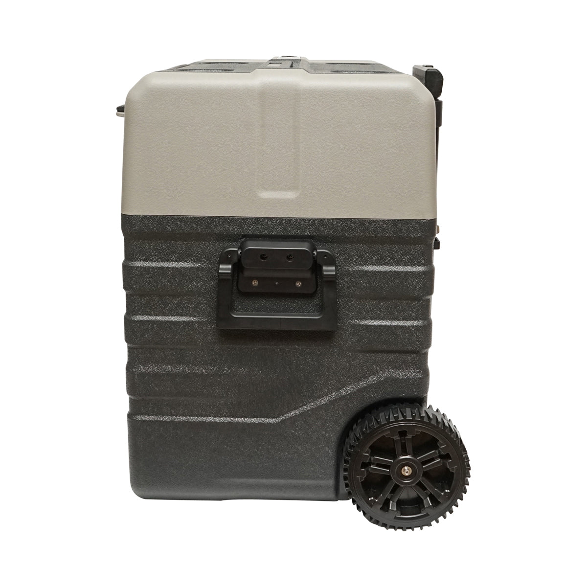 Car refrigerator with compressor and trolley wheels 52L 12-24-220V 60W