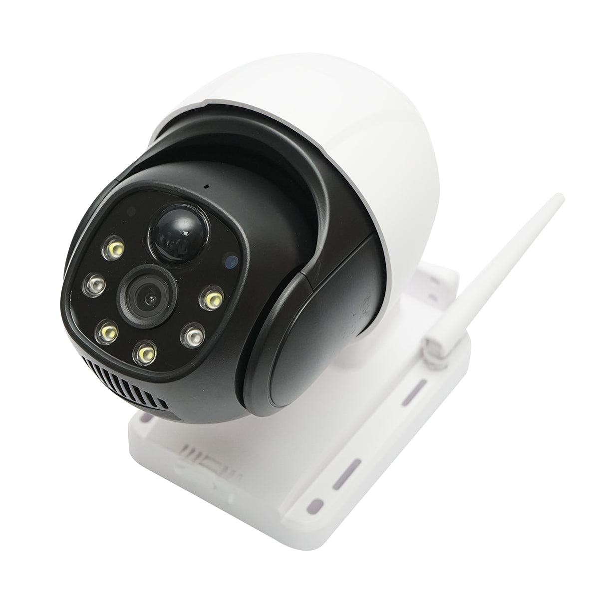 3MP surveillance camera, 4G WIFI rotating with 7.5W solar panel, PTZ, 1080P, motion sensor, night vision, V380 Pro app