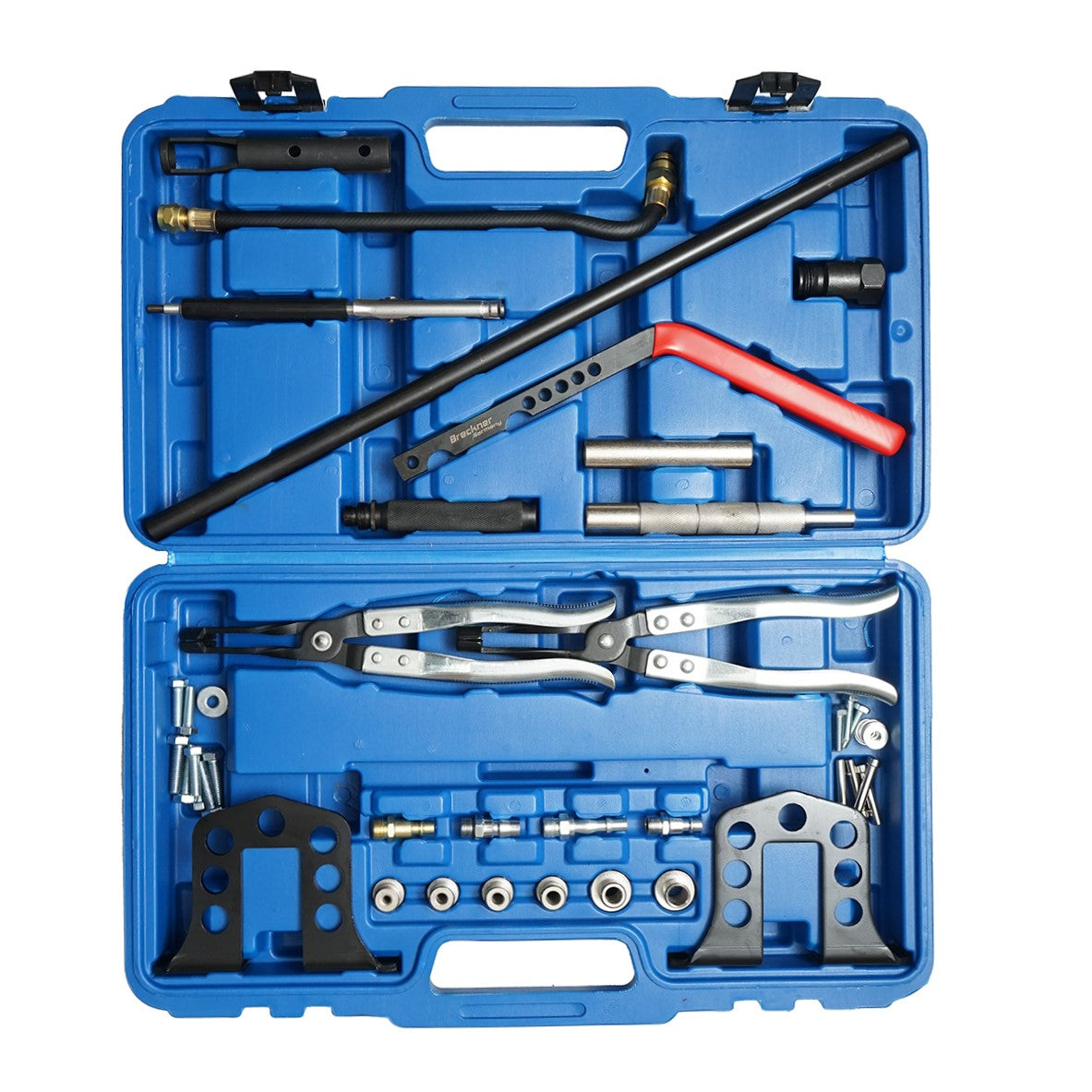 Tool kit for installing and removing valve oil seals Breckner Germany