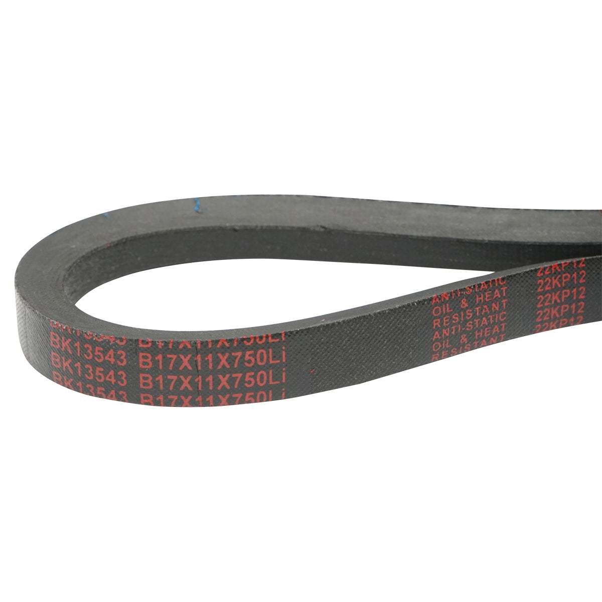 Transmission belt B 17X11X750 Li Breckner Germany