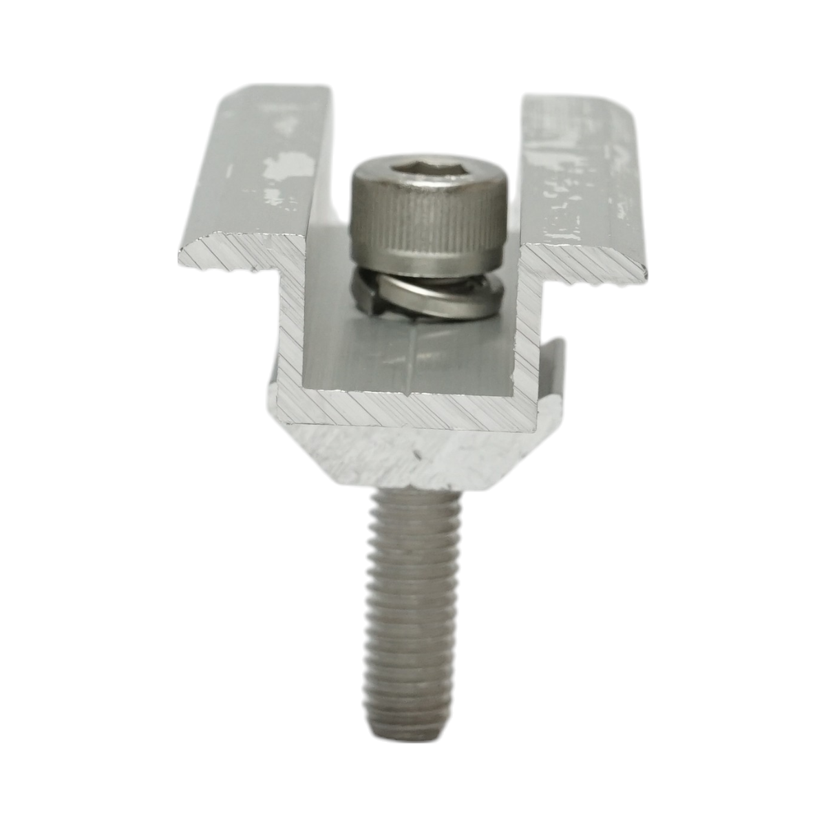 Intermediate clamp 30mm for photovoltaic solar panel system B, 24mm Breckner Germany