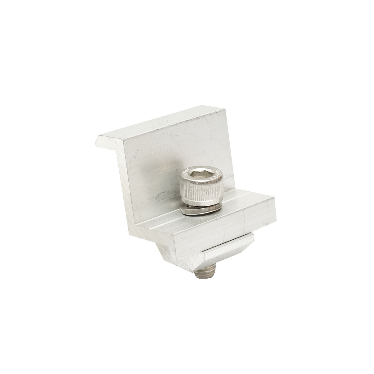 End clamp 30mm for photovoltaic solar panel system B, 24mm Breckner Germany