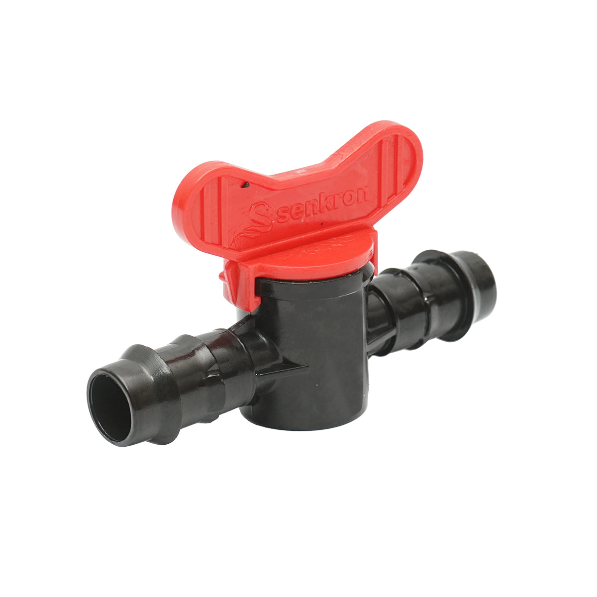 Equal dripping tube faucet D20x20mm for irrigation systems