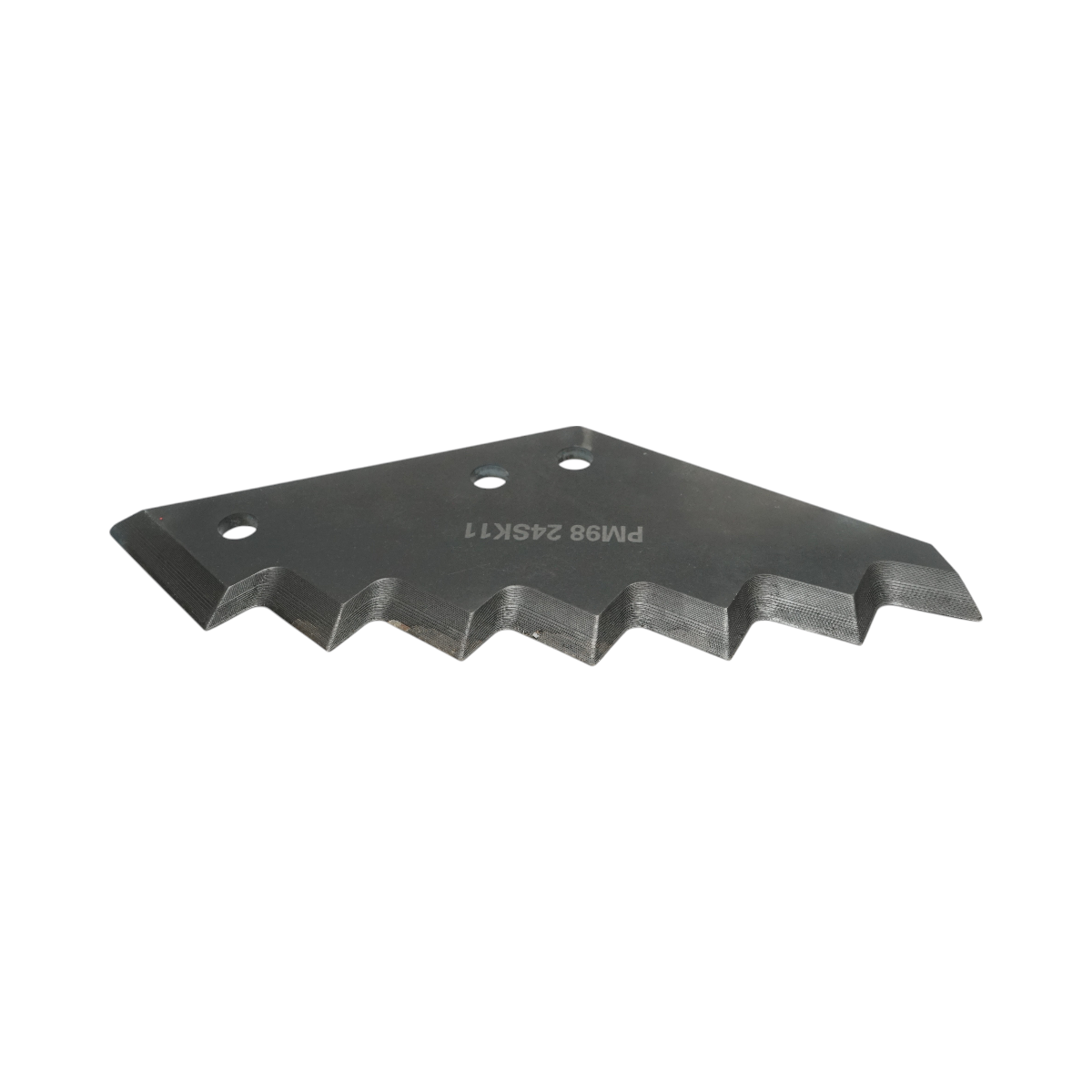 Kuhn knife for forage chopper with 7 teeth, thickness 8mm