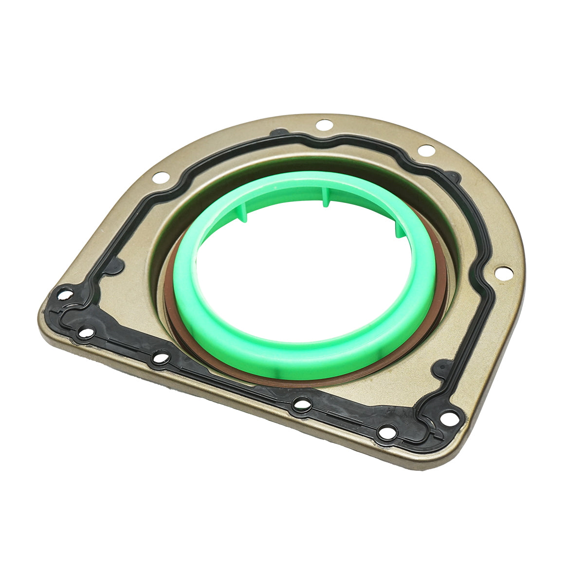 Engine crankshaft sealing casing for Massey Ferguson, Claas, Perkins OEM code 4224532M, 02-200958, 02-202370, 02/202370, 02200958, 02202370, 603727, 9239780095, KO2418F701