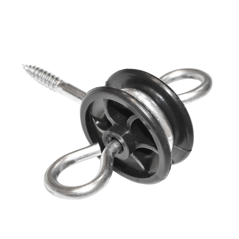 Double anchor isolator 5.8mm 85x87mm electric fence Breckner Germany