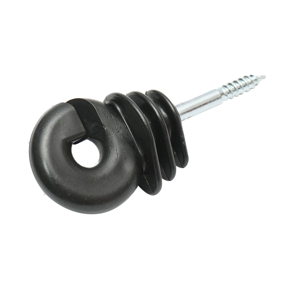 Easy Drill ring insulator black fi 5.9mm 90x40 mm electric fence Breckner Germany