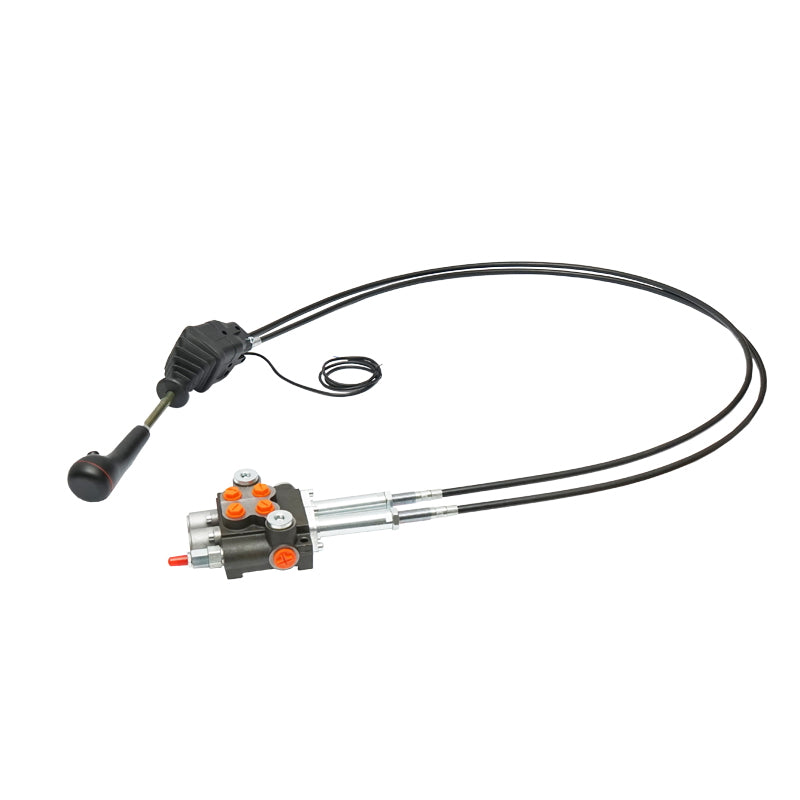 Hydraulic distributor with joystick, cable length 2.5m pressure 250 bar flow 40L/min Breckner Germany