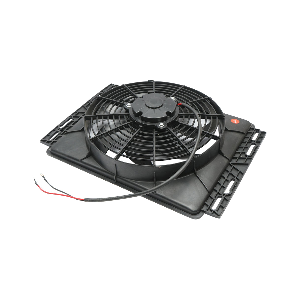12V stationary air conditioning fan.