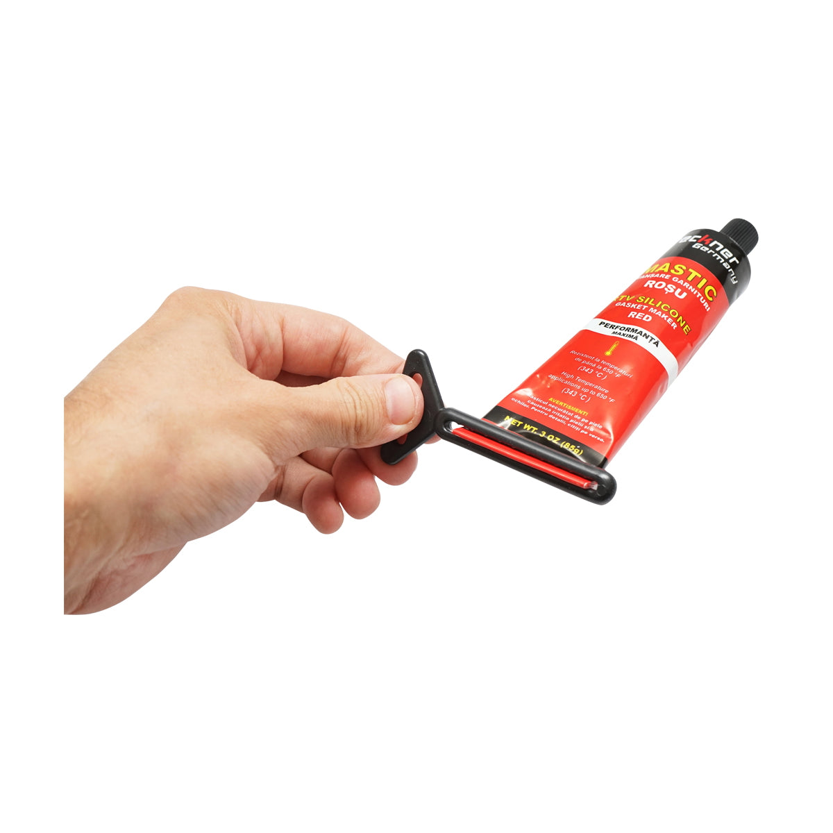 Silicone sealing red gaskets 85g high temperature 343 degrees