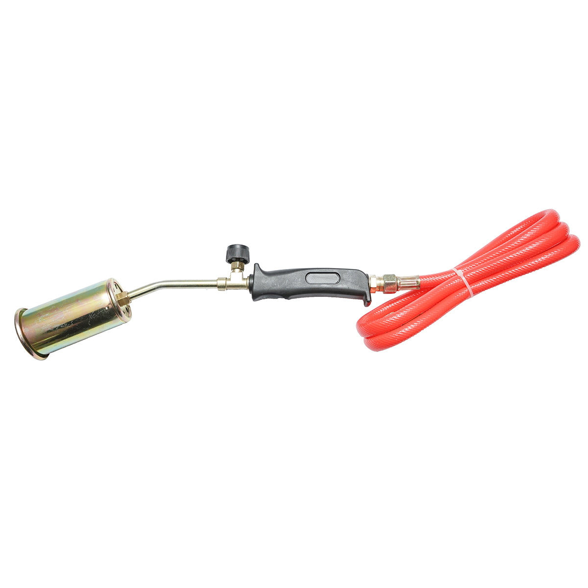 Gas burner set with 3 nozzles and 1.5m hose for soldering or browning
