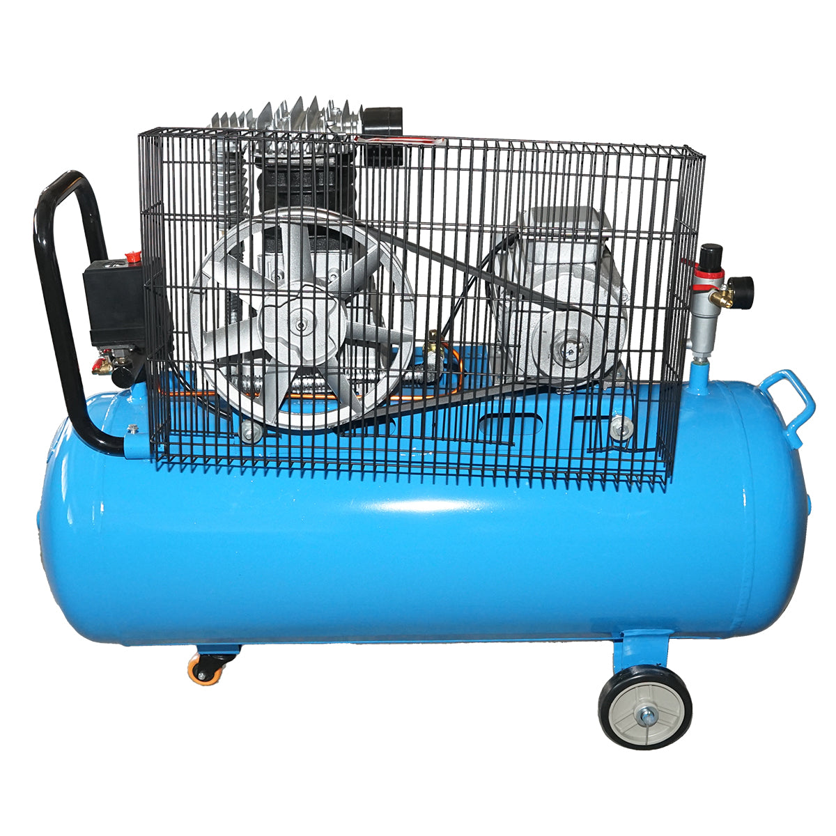 220V air compressor, 100L power 2.2kW/3HP maximum pressure 8 Bar, flow rate 250L/min Breckner Germany