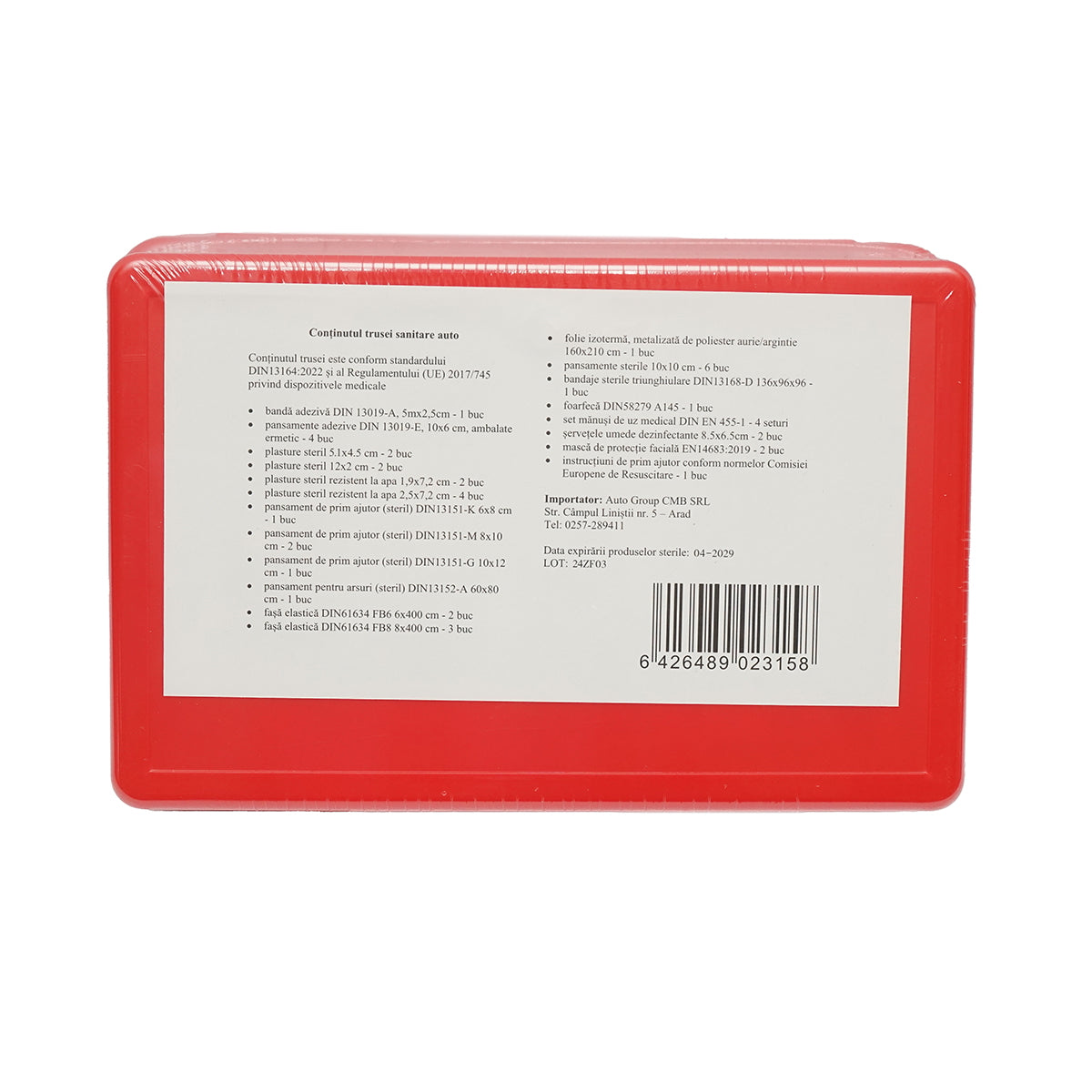 Car first aid kit