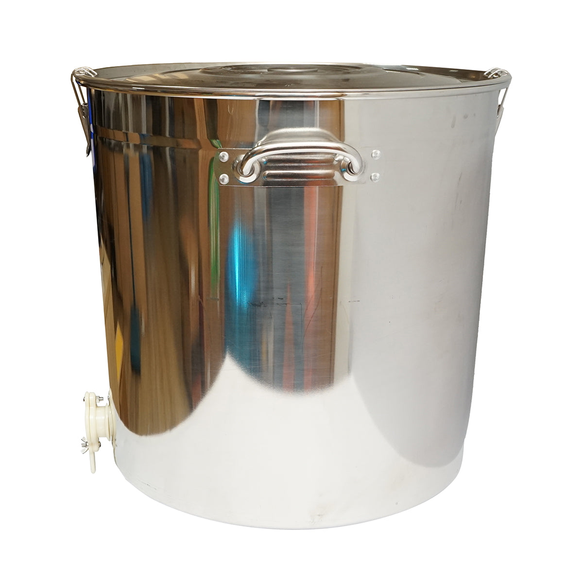 Stainless steel honey extractor with lid for bee honey 100Kg