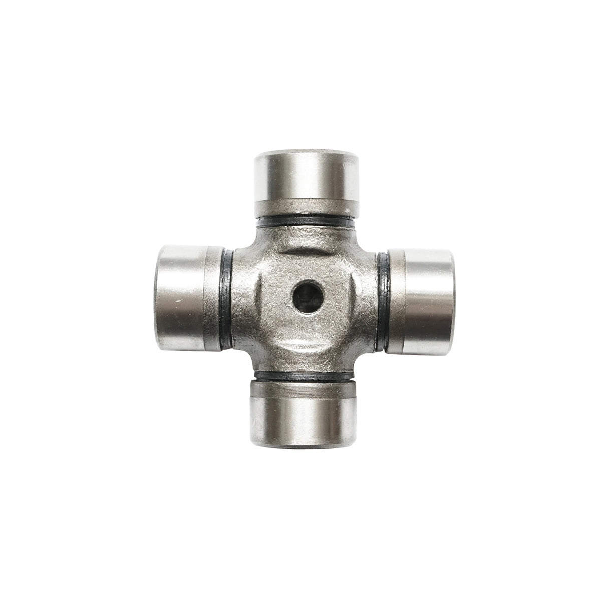 Cardan cross T4 27x73 with grease fitting and safety clips