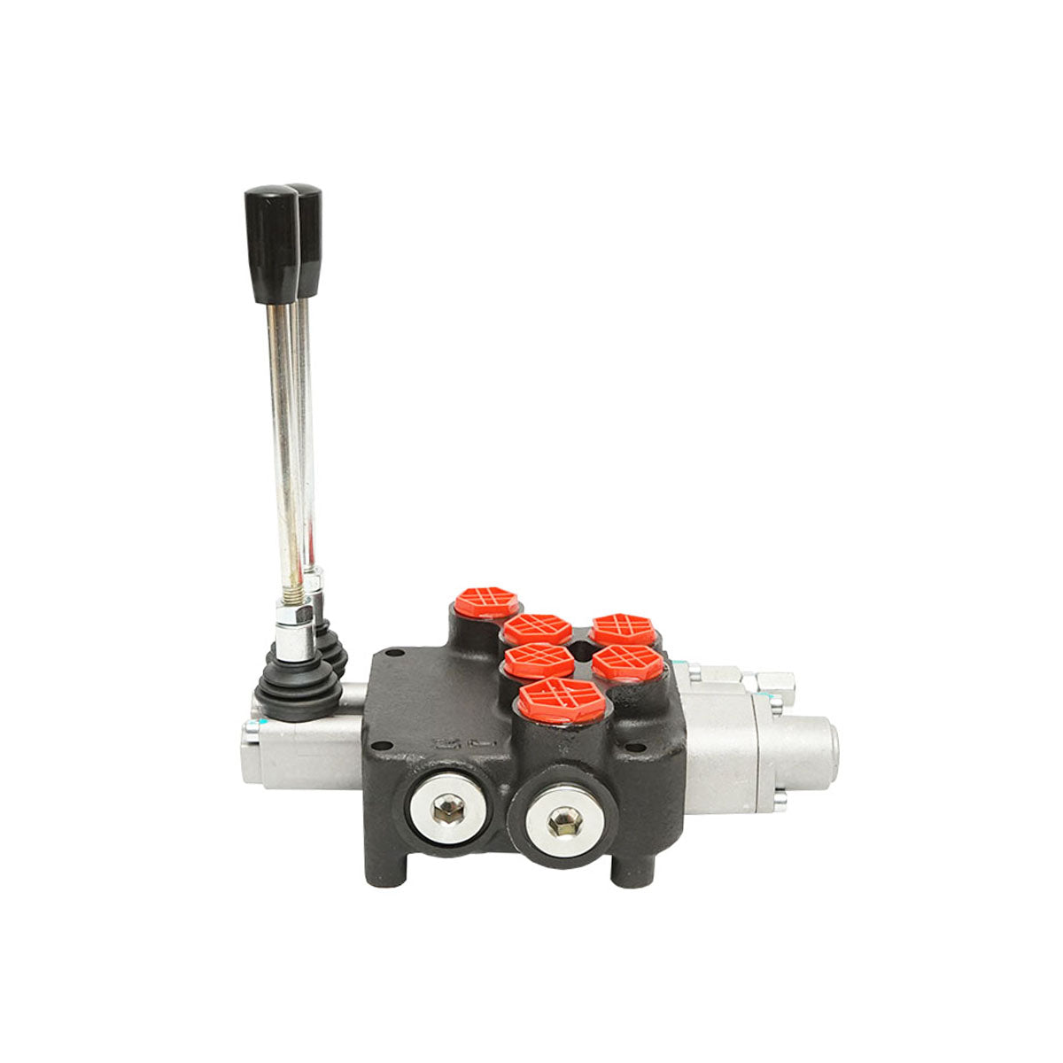 Hydraulic distributor with 2 levers, 1 floating, 80L/min Breckner Germany