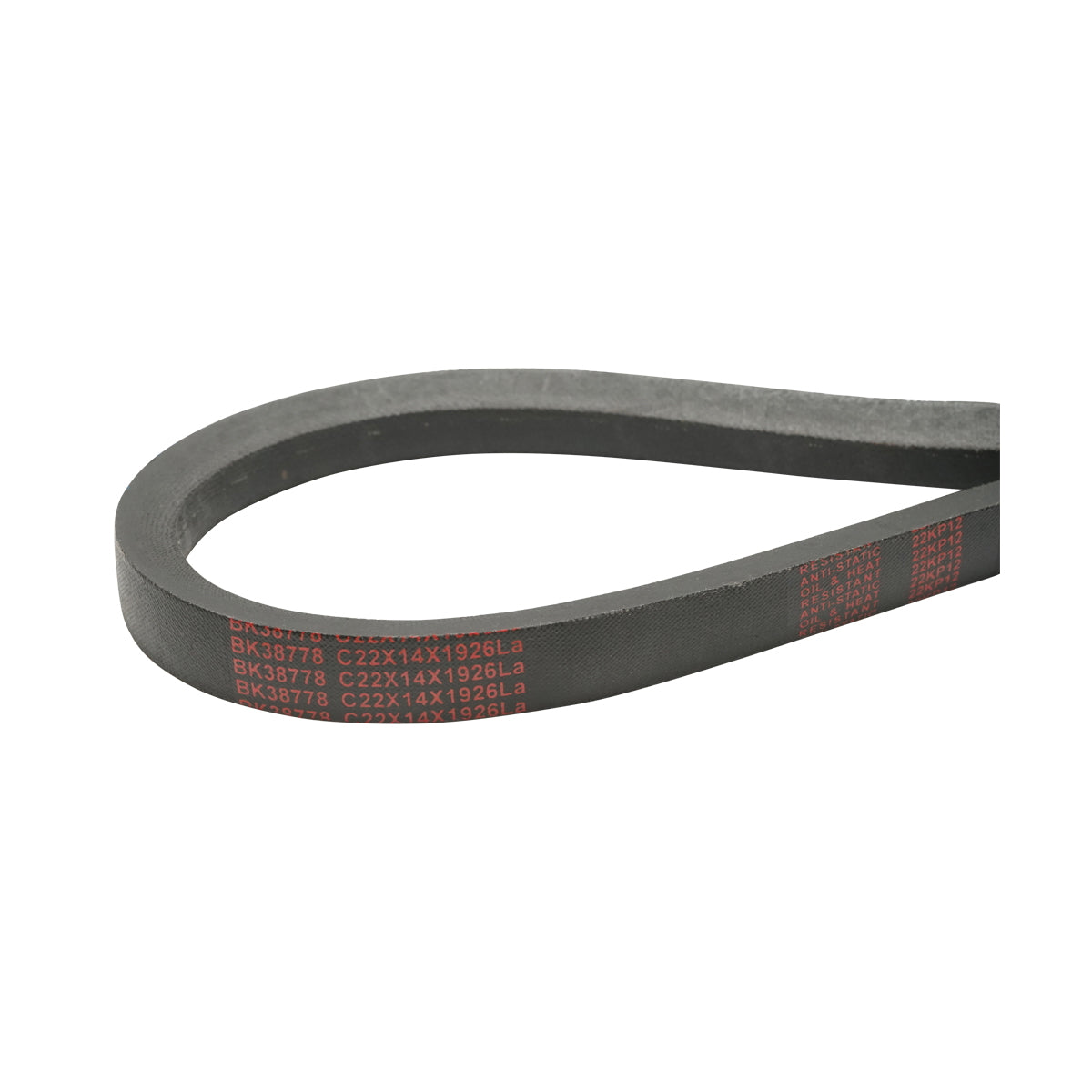 Trapezoidal transmission belt C 22x14x1926 LA Breckner Germany