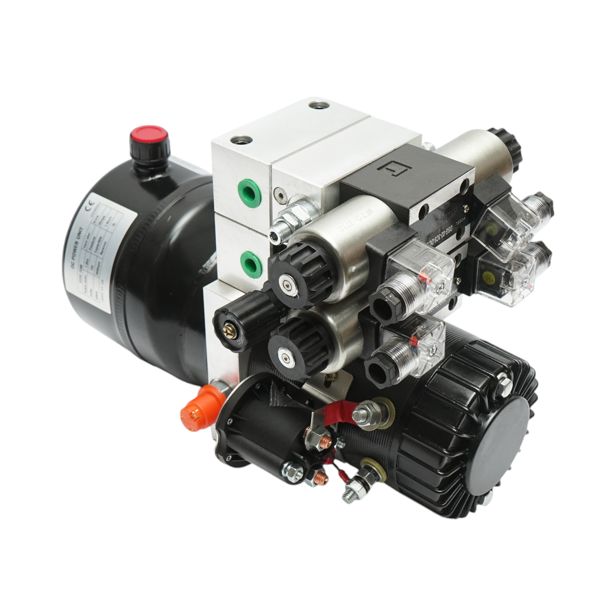Hydraulic tipping pump for snow plow 12V, 1.6Kw, 20Bar
