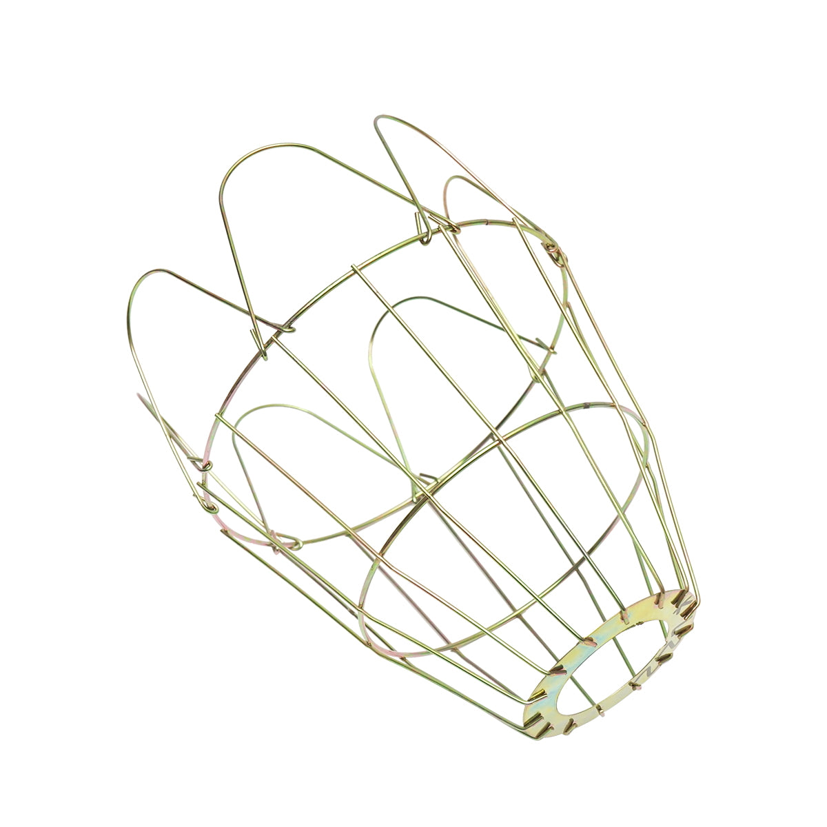 Heat lamp hood for chickens, animals, galvanized wire 21x15.5x4.5cm