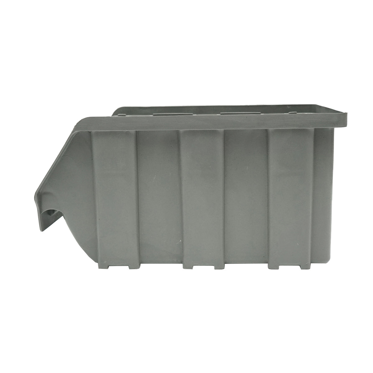 Plastic storage box 130x215x120mm gray