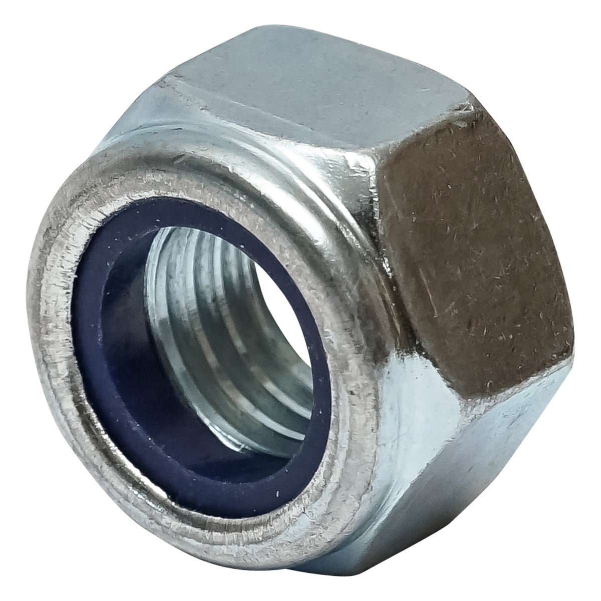 Zinc-coated self-locking nut DIN 985 M18x1.5 G8 100 pieces/bag
