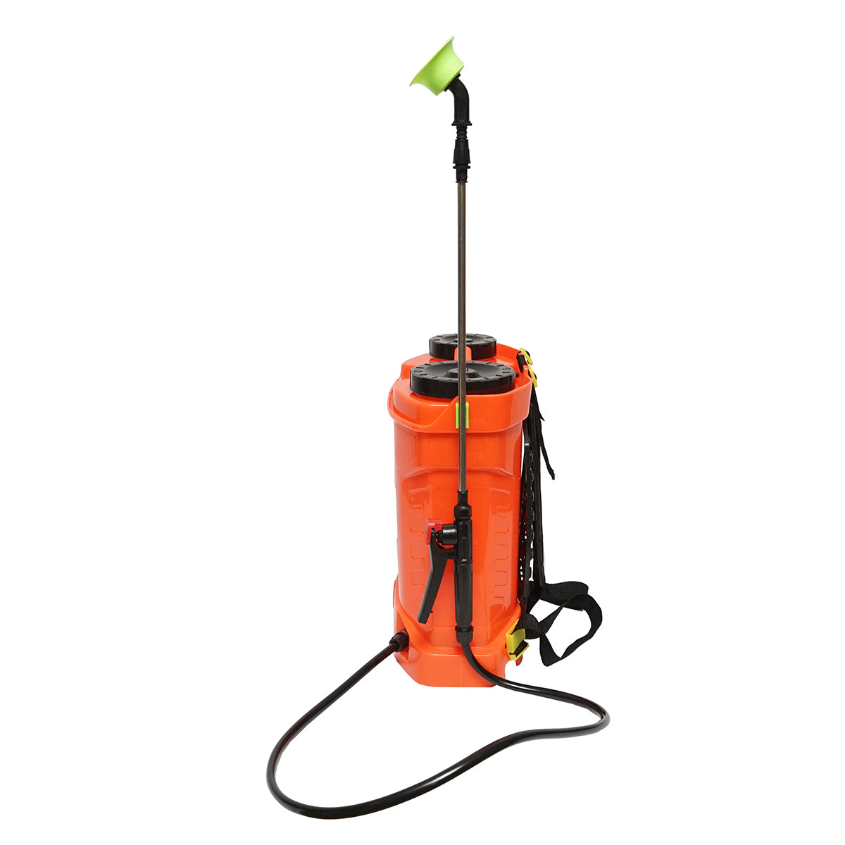 Electric spraying pump, vermorel with 12L tank, 12V battery, 4 interchangeable nozzles THOR