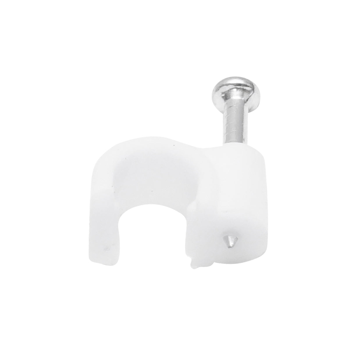 6mm nail clamp for cable fixing, 100 pieces