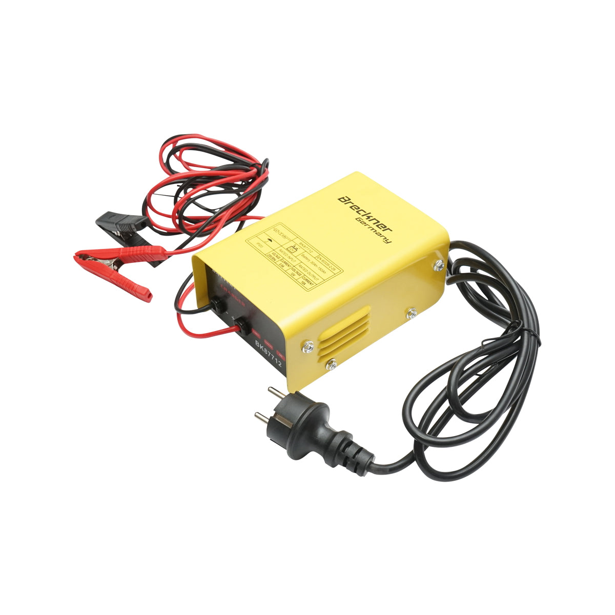 Car battery charger 12V 10A 230V/180W for batteries 30-150Ah Breckner Germany