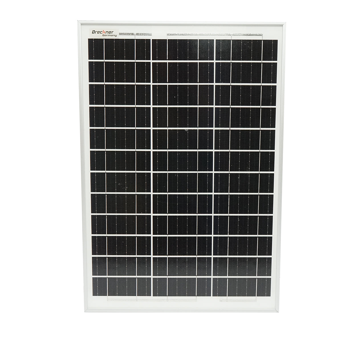 30W/18V photovoltaic monocrystalline solar panel 560x345x25mm with 12/24V 20A charge controller, cable 1.5/2m Breckner Germany