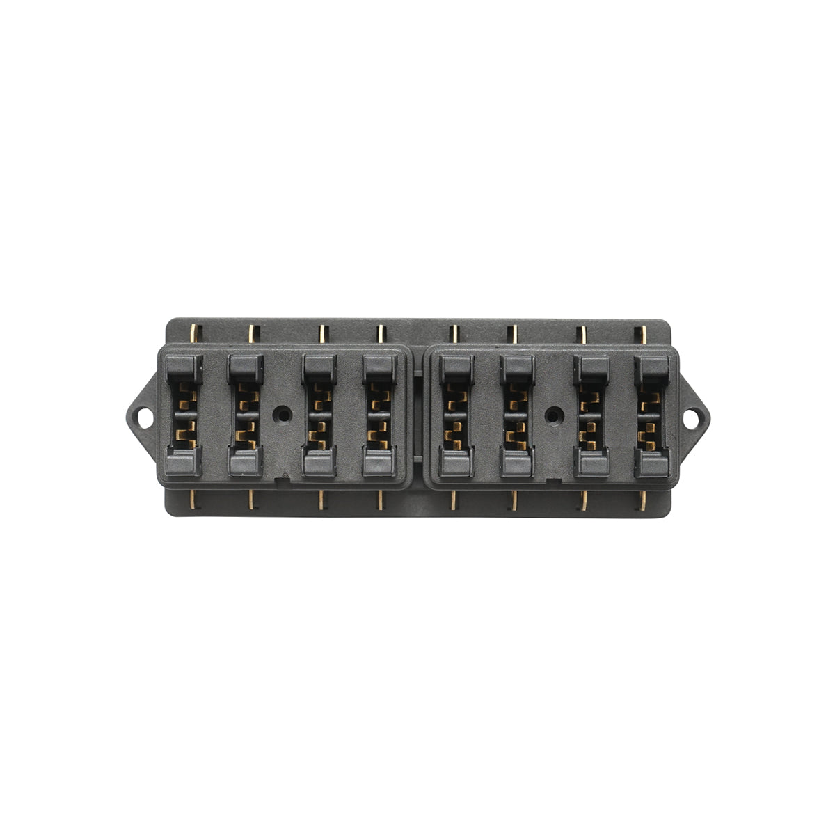 Flat fuse box with 8 ways Breckner Germany