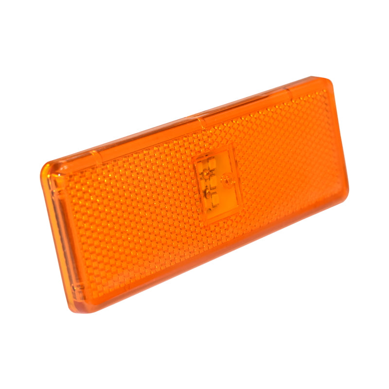 Yellow 12/24V LED side lamp 118x45 of Breckner Germany