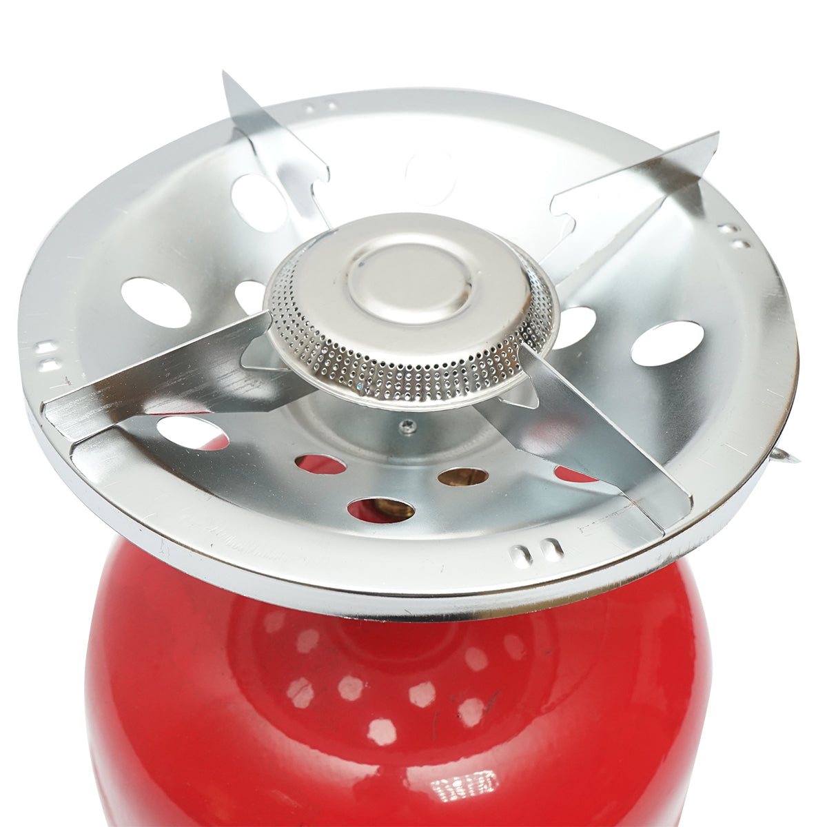 Camping gas bottle with burner, LPG, 2kg