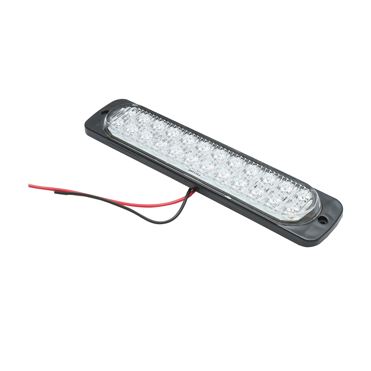 Slim LED side marker lamp 12-24V, white FR1280 Breckner Germany