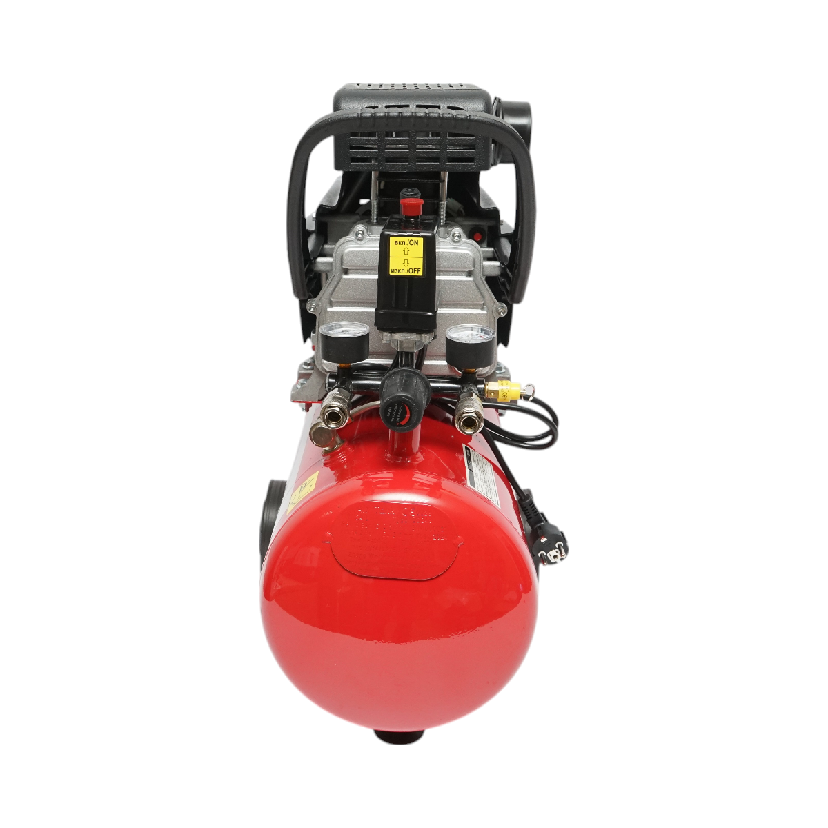 24L air compressor, motor power 1.5KW/2HP, maximum pressure 8 bar, air intake volume 195L THOR