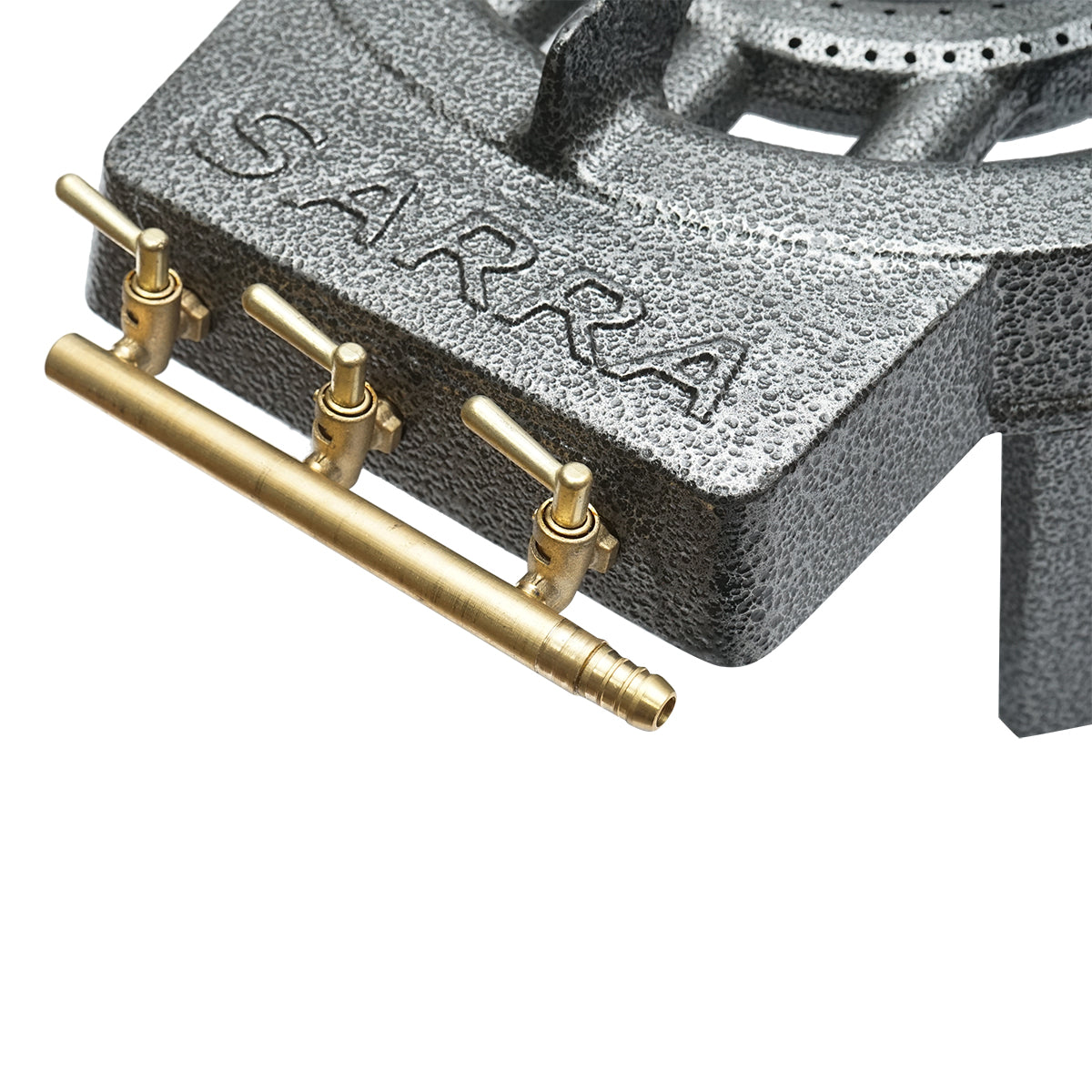 Pirostrie, cast iron gas burner with 3 legs 300x107mm