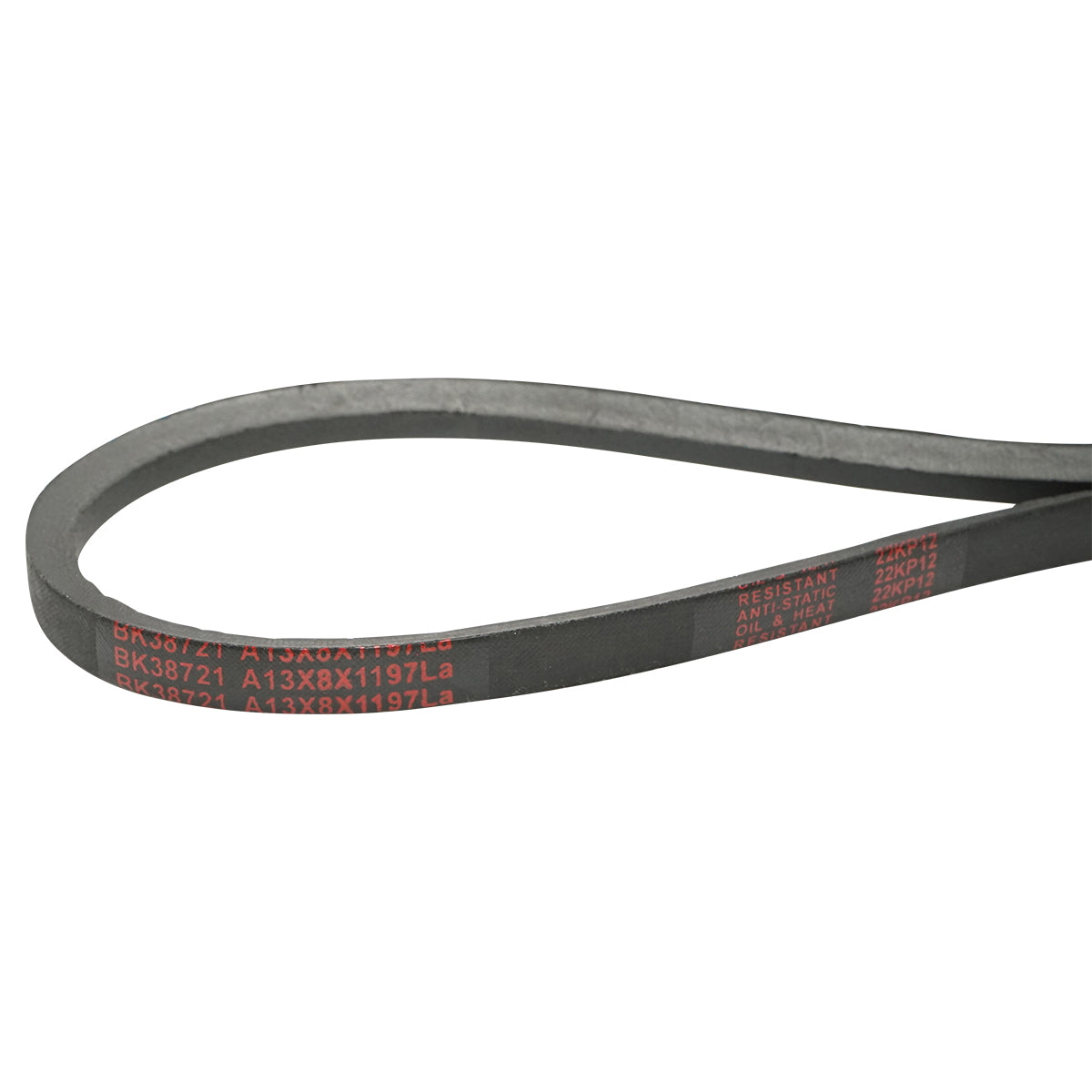 Trapezoidal transmission belt A 13x8x1197 LA 13x1197 Breckner Germany