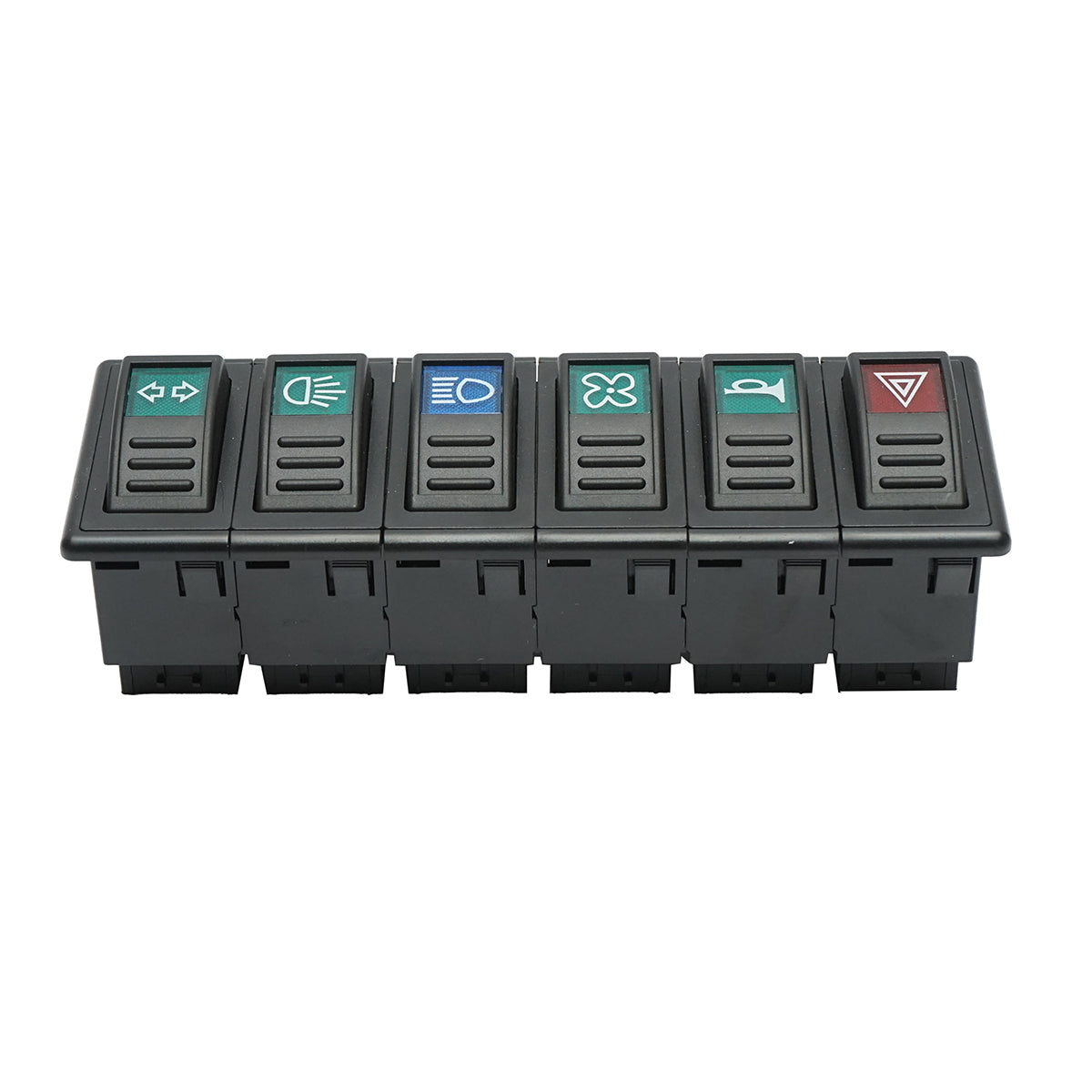 Control panel, 6-button universal switch