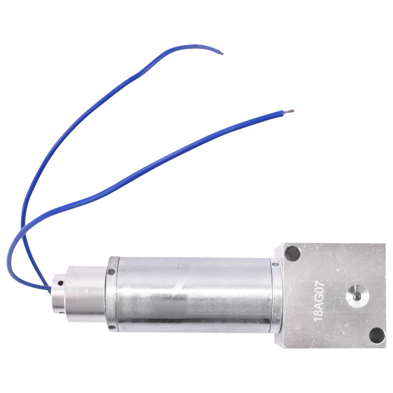 12V brake solenoid valve with thick shaft normally open Forest Tractor