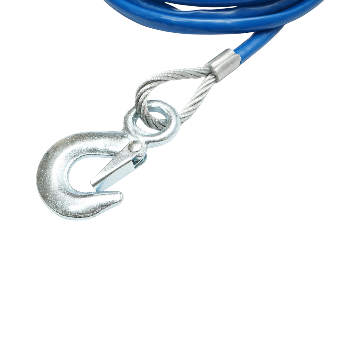 Metal towing cable/sling with a diameter of 8, maximum supported weight 3 tons, length 3.5 meters.
