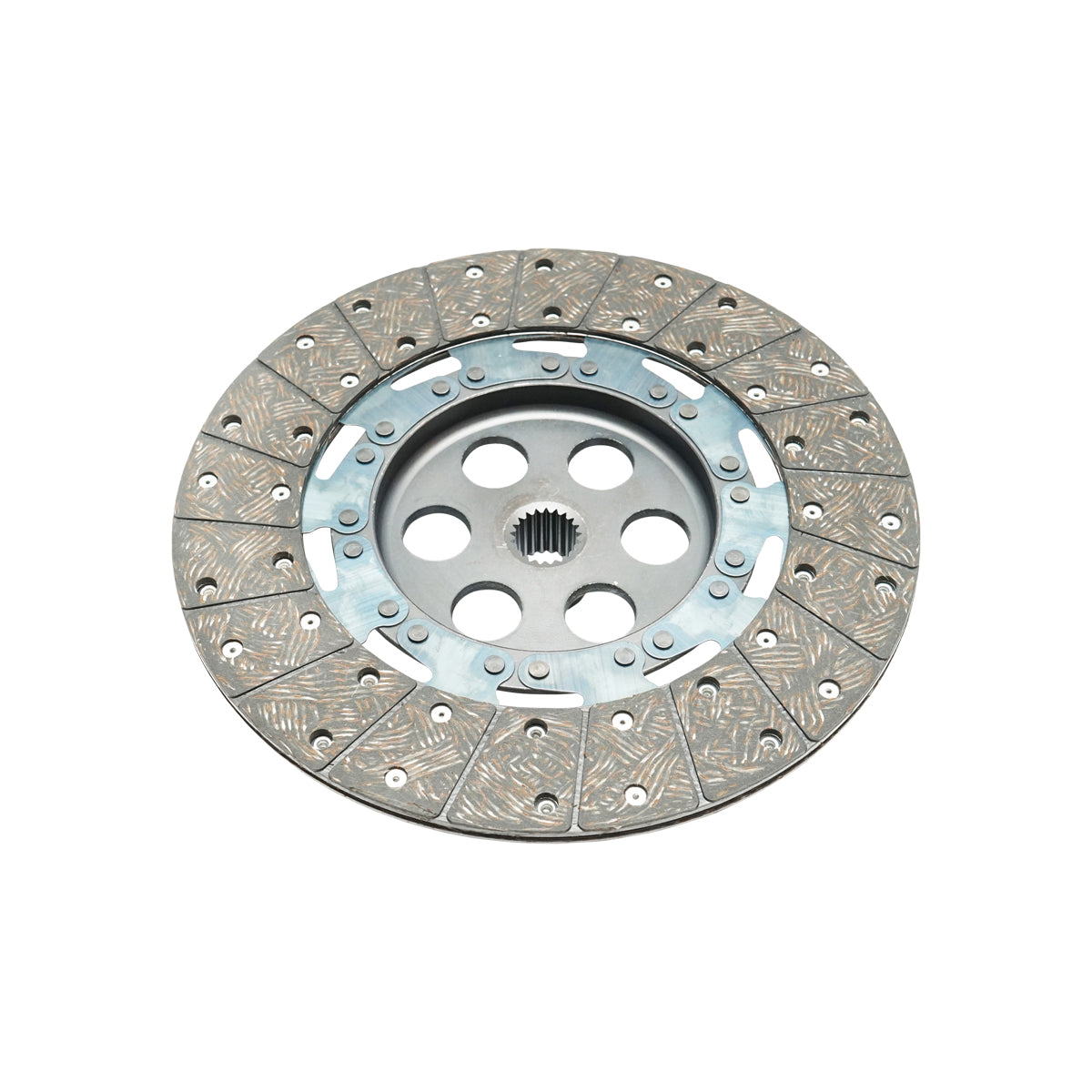 Clutch disc with an outer diameter of 300mm, inner diameter 1-25.4mm, inner diameter 2-29.5mm, 21 grooves for Massey Ferguson, Landini OEM 1693884M91