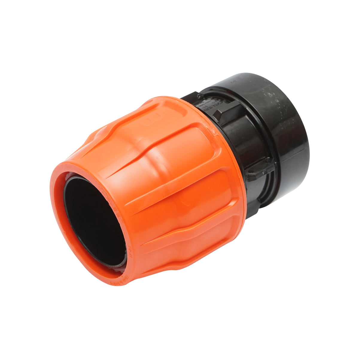 Layflat Adaptor with Dutch D75x75mm with internal thread, PN6 Poelsan